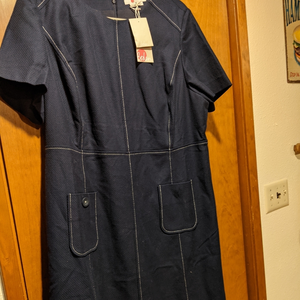 Blue Boden Dress
